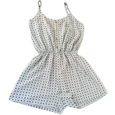 Женский комбинезон Miley and Molly с бриллиантовым принтом размер маленький синий розовый легкий опрятный - Изображение 1 из 4