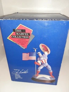 Marvel Collection Limited Edition Captain America Statue NM MIT COA + Box Romita  - Bild 1 von 10