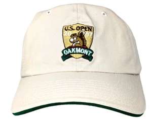 Oakmont Country Club Golf US Open 2007 Embroidered Logo Strapback Cap Hat NEW! - Picture 1 of 12