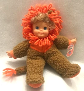 Peluche pupazzo vintage Lion 9" simpatico bambino edizione speciale Cittoy 1985/86 - Foto 1 di 6