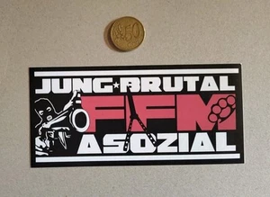 Ultras Aufkleber Adesivo Sticker Eintracht Frankfurt Samml. Auflösung - Picture 1 of 1