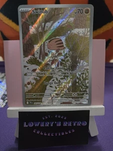 Swinub 165/159 Pokemon Card Sv09: Journey Together Set Holo - Imagen 1 de 1