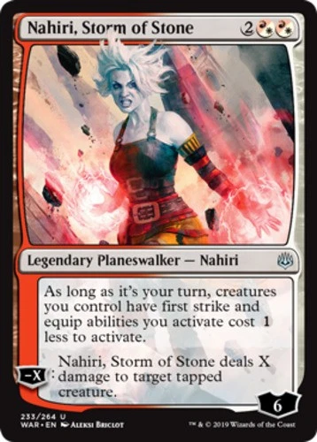 x1 Nahiri, Storm of Stone - War Of The Spark - NM - MTG - Image 1 of 1
