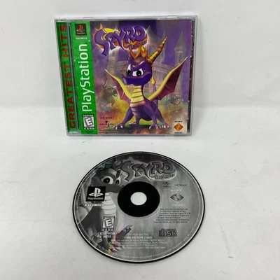 Spyro the Dragon PS1 PlayStation 1 CIB Completo Grandes Éxitos - FUNDA NUEVA Foto 1 de 3