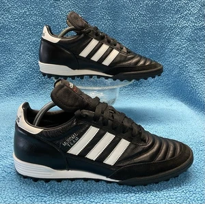 Adidas Mundial Team Herren 9 schwarz weiß Rasen Fußball Sportschuhe - Bild 1 von 21