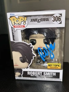 The Cure Robert Smith Funko Pop Rocks Signed PSA COA New Wave Punk - Picture 1 of 6