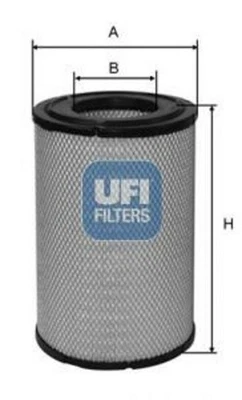 Luftfilter UFI 27.550.00 für PIAGGIO PORTER Kipper Filtereinsatz - Bild 1 von 4