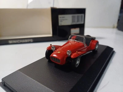 Minichamps-MGB-SparkLotus Super Seven TC RHD 1968 Red 1:43 - Image 1 of 4