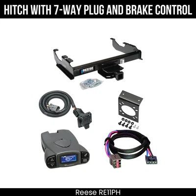 Hitch Tow PKG+ Brake Control For 63-87 Chevy GMC C/K 99-00 Ford F-350 Super Duty - Image 1 of 4