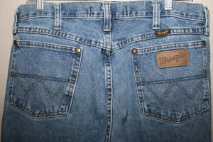 Y2K Wrangler George Strait Collection A103 Jeans 34x31.5 Straight Leg Regular - Picture 1 of 7