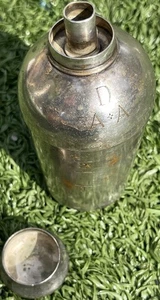 Vintage Napier Silber Teller Mini Cocktail Shaker - Patent angemeldet Barware - 3,75 - Bild 1 von 4