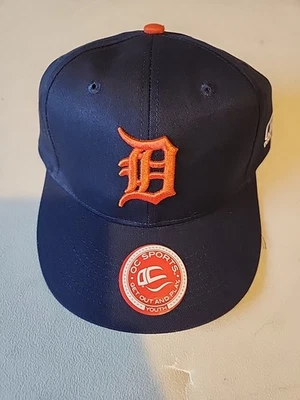 Detroit Tigers Hat Cap Strap Back Youth MLB Baseball Team Youth  - Image 1 of 4
