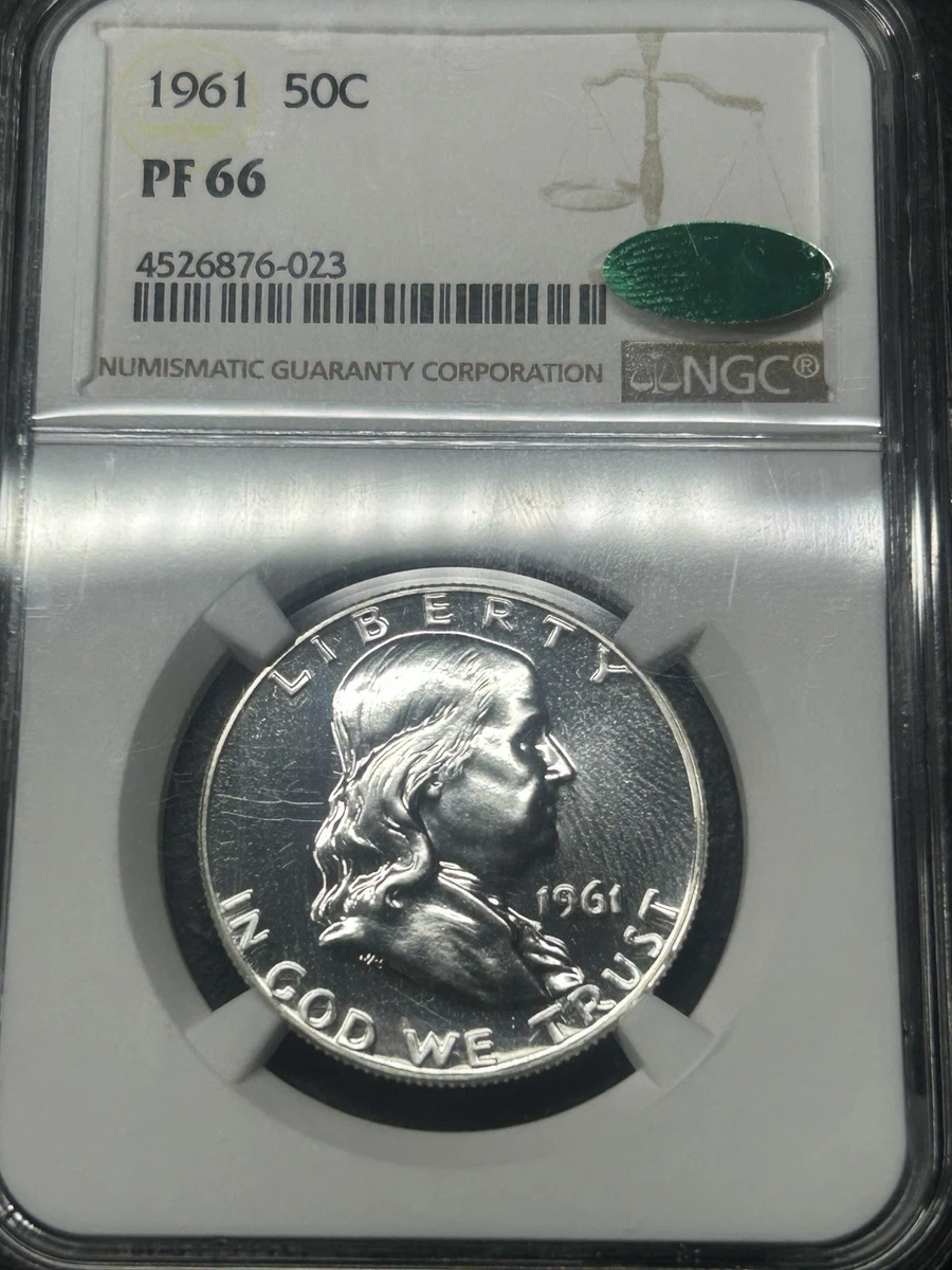 1961 Uncirculated Franklin Half Dollars for sale | eBay