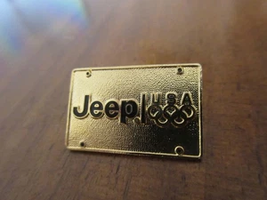 Auto Pin JEEP CHRYSLER Olympische Spiele Sponsor Olympics car - Picture 1 of 2