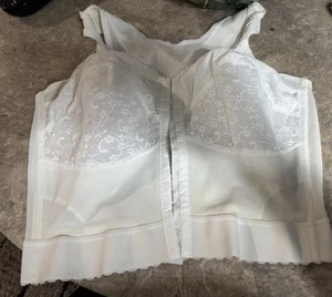 VINTAGE LONGLINE FRONT HOOK BRA ! SIZE 42 D - Picture 1 of 7