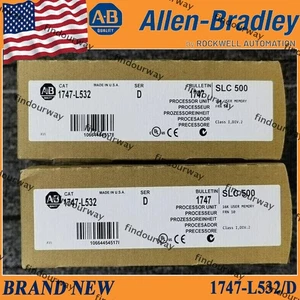 Factory Sealed New PLC-AB 1747-L532 SLC 500 SLC 5/03 CPU Processor Unit - Picture 1 of 4