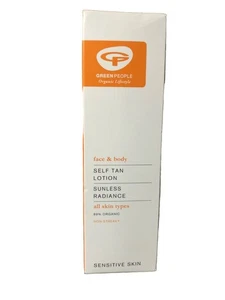 Green People Organic Face & Body - Self Tan Lotion Organic, Vegan 150ml - Picture 1 of 2