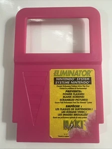 The Eliminator NES Cleaning Cartridge Pink Vintage Nintendo System Accessory - Bild 1 von 2