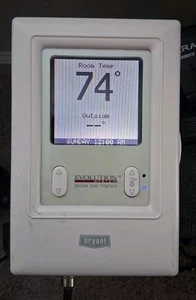 Bryant Evolution Deluxe User Interface Programmable Touchscreen Thermostat... - Picture 1 of 6