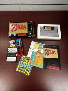 Legend of Zelda SNES - A Link to the Past KOMPLETT - Bild 1 von 14