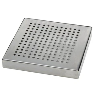 American Metalcraft DT4 Stainless Steel Drip Tray, Square Heavy Duty Rust Proof - Picture 1 of 6