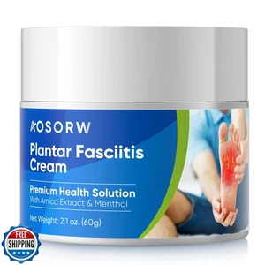 AOSORW Plantarfasziitis Relief Creme - Natürliche pflanzliche Formel für Fuß, Ferse - Bild 1 von 5
