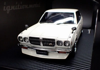 Ignition Model Ig3166 1/18 Nissan Bluebird U 2000Gtx G610 White Sharkable - Image 1 of 4