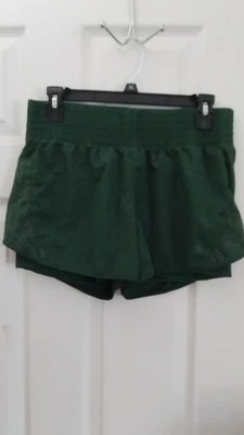 Женские зеленые спортивные шорты для бега MPG, размер маленький - Изображение 1 из 4