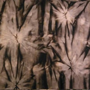 Benartex Quality Bali  Lake Front Batik Brown and Cream BTHY/BTY - Picture 1 of 4