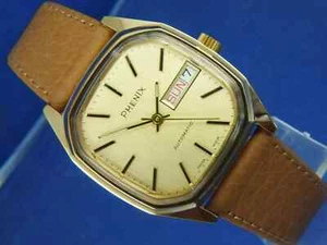 Phenix Revue Automatic Watch Circa 1970s Swiss Vintage New Old Stock Cal MSR P27 - Picture 1 of 12