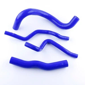 Blue Fits Mitsubishi FTO 2.0 6A12 V6 Manual 94-01 Silicone Radiator Heater Hose - Picture 1 of 6