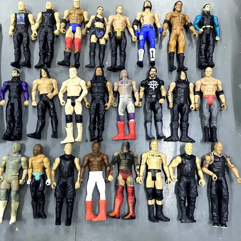 Multiple Prototype Testshot WWE Wrestling Figures Wrestlers Models Rare Toys Cover