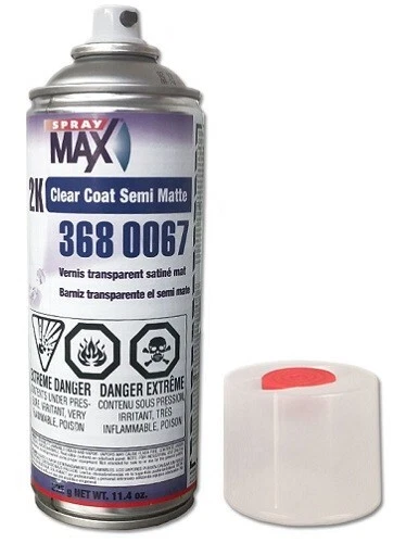 SprayMax 3680067 2k Clear Coat Semi Matte - Satin - Image 1 of 1