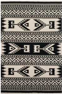 Hand Woven Southwestern Kilim Rug | Luxury Handmade Rugs for Living Room & Decor - Picture 1 of 12