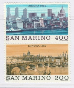 San Marino London International Stamp Exh.1980 MNH** Full Set A19P43F848 - Picture 1 of 1