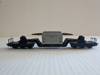 Vintage HO Scale Marklin 4617 12 Wheel Generator on Depressed Flat Car - Image 1 of 4