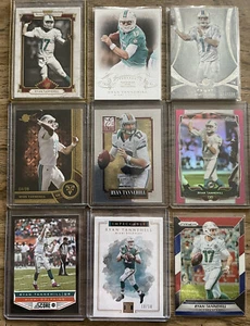 Ryan Tannehill Insert Lot Of 17 - End Zone /6 National /5 Impeccable /10 - Picture 1 of 2