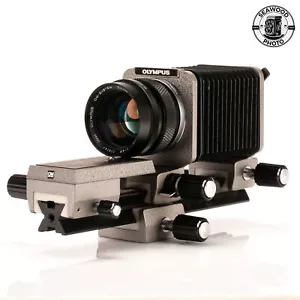 Olympus 135mm f/4.5 Zuiko Auto Macro w/Bellows GOOD+ - Picture 1 of 3