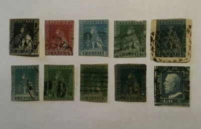 Italy  1851,1857  used stamps   (89) - Image 1 of 2
