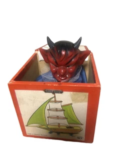 Red Devil Surprise Box Made in West Germany 1950 ~ 1960s Mid Century - Picture 1 of 11