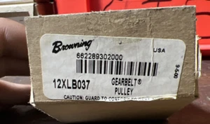 Browning Timing Belt Pulley 12XLB037 - Picture 1 of 2