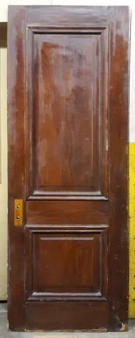 2 avail 30"x84x1.75 Antique Vintage Old Salvaged Interior Wood Wooden Door Panel Cover
