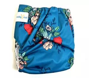 Babygoal Baby Goal Cloth Adjustable Diapers Flowers/Strawberry, S11 - Picture 1 of 7