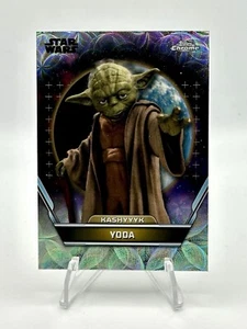 2024 Topps Star Wars Hyperspace Yoda Nebula Refractor #99 SSP - Picture 1 of 2