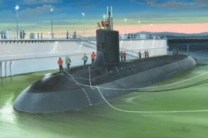HobbyBoss 83513 US Submarine Virginia SSN-774 1/350 Scale Plastic Model Kit - Picture 1 of 8