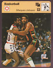 Marques Johnson Milwaukee Bucks Nba Basketball 1978 Sportscaster Card 40 07