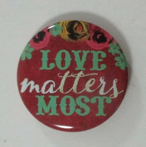 RBOT Love matters most BRAVE GIRL 1" Button Pinback - Bild 1 von 2