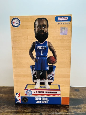 James Harden Philadelphia 76ers Next Stop Bobblehead FOCO ORIG BOX 95 of 301 Cover
