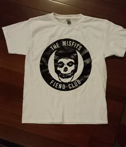 Large MISFITS Fiend Club T-Shirt. death punk Danzig - Picture 1 of 2