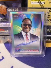 Dominique Wilkins ON CARD Refractor AUTO 11/75 2021 Topps Finest Basketball ATL
